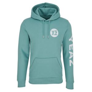 Толстовка YEAZ CUSHY hoodie caribbean (unisex), бирюзовый