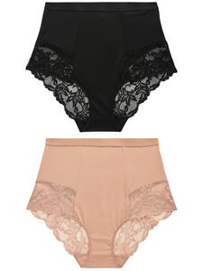 Next Shaping Slip в бежевом и черном цветах