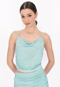 Топ myMo at night, синий