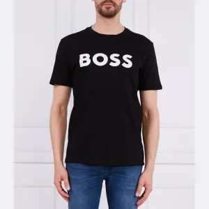 Облегающая футболка Boss, черный