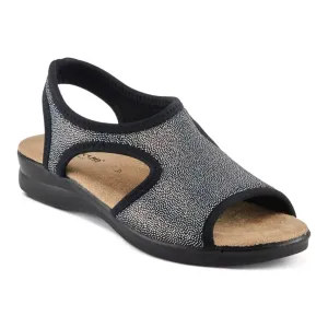 Ньяман пиндотт женские сандалии без застежки Flexus By Spring Step, черный