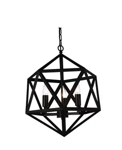 Люстра Amazon на 4 лампы Cwi Lighting, black