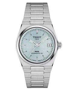 Женские автоматические часы Swiss PRX Powermatic 80 на стальном браслете, 35 мм Tissot