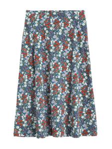 Юбка Seasalt Cornwall Rose, пастельный синий