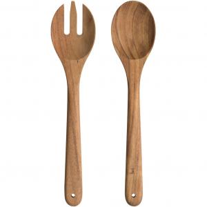 Сервировочный набор для салата MATERA, акация, 30 см Leonardo, коричневый