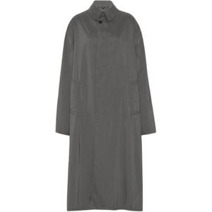 Maison Margiela Персиковое тренч, Dark Gray