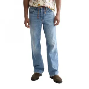 Джинсы Scotch & Soda The Beat в стиле 70-х, расклешенные книзу, синий