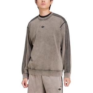 Adidas Premium Essentials Retro Washed Crew Свитшот Adidas Originals, черный