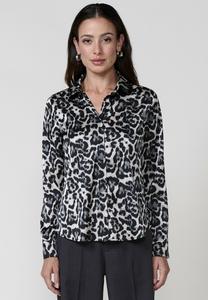 Блуза Koroshi Button-down blouse, Black