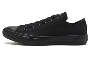 Converse Кроссовки для скейтбординга All Star Light, износостойкие, дышащие, низкие, унисекс, черные