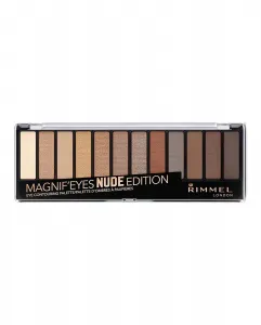 Палетка теней для век Magnif'eyes Nude Edition Rimmel