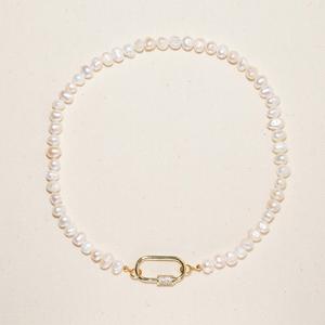 Ожерелье Taylor из пресноводного жемчуга - большого размера Joey Baby, золотой