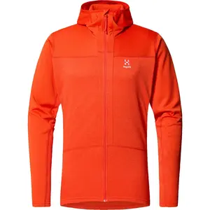 Толстовка Haglöfs Roc Flash Mid full zip, оранжевый
