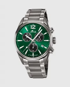 Мужские часы 18682/4 Chrono из серой стали LOTUS, серый
