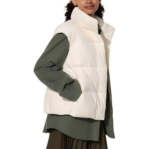 UNIQLO Женская жилетка цвета айвори, Ivory