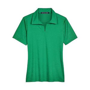 Женская футболка-поло Crownlux Performanceaddress Melange Devon & Jones, Kelly Green Heather