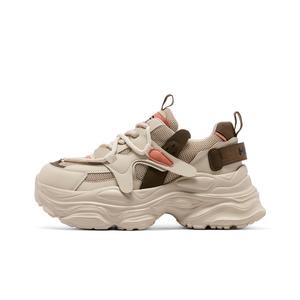 Hotwind Женские низкие массивные кроссовки Apricot, цвет Apricot