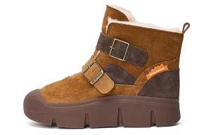 Зимние ботинки женские Joy&Mario, цвет Coffee