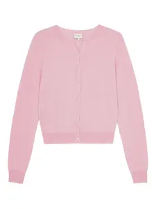 Кардиган с круглым вырезом HERSKIND, розовый