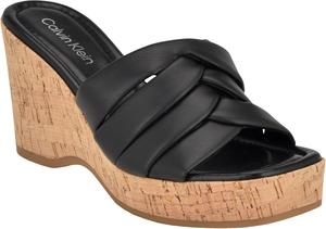 Женские босоножки Calvin Klein Heyla Wedge, Black 001