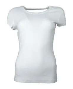 Белая ребристая футболка Hugo, белый