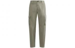 C.P. Company Прямые хлопковые карго-брюки C.P.Company, Зеленый