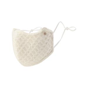 Акриловая маска для лица Women's ELLE, simple белый