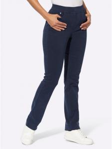 Джинсы-слипоны темно-синего цвета WITT WEIDEN