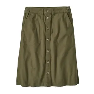 Юбка из холста Point Reyes - женская Patagonia, Basin Green