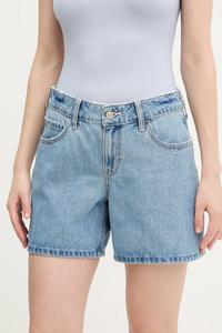 Хлопковые джинсовые шорты Hollister Co., синий