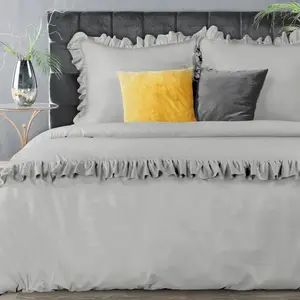 Комплект постельного белья Satin REINA23C 220x200 см, 3 предмета: с 2 наволочками 70x80 см SRB Eurofirany