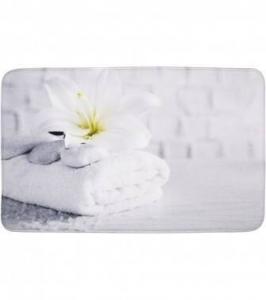 Коврик для ванной SANILO Good Feeling 70x110 cm, 70x1,5x110 см, белый