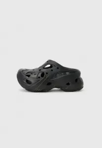 Мулы в клетках на каблуках Crocs, Black