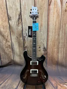 PRS SE Hollowbody II Piezo 2022 - Черно-золотой берст