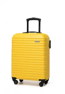 Небольшой чемоданчик из abs-пластика на колесиках. Wittchen, Gelb