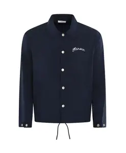 Фирменная куртка-бомбер синего цвета FlãNeur, синий