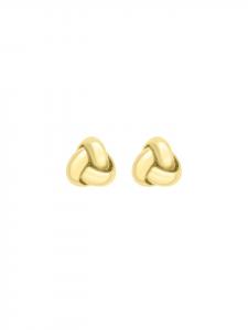 Серьги-треугольники из золота 375 пробы Lucardi