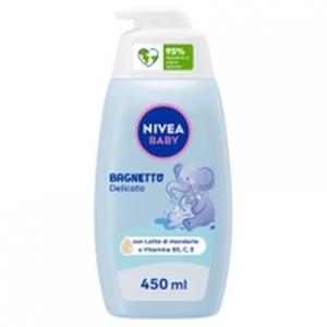 Baby Delicate Bath 450 мл - нежное и увлажняющее детское моющее средство Nivea