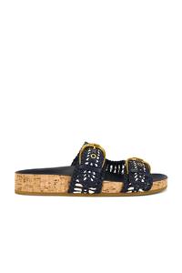 Плетеная сандалия Veronica Beard, eclipse