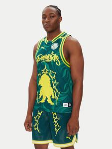 Майка regular fit 631702 Puma, зелёный