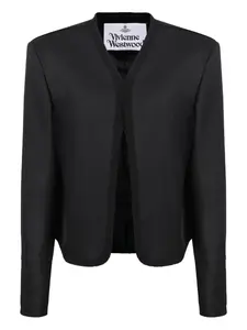 Жакет с открытой передней частью Vivienne Westwood, черный