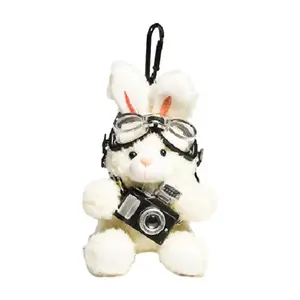 CANEXT Фотокамера плюшевый кулон маленькие розовые кролики 15см высота