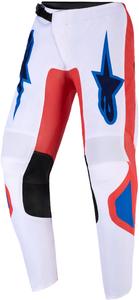 Детские мотокроссовые штаны Alpinestars fluid grid, Orange/Blue