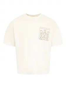 Футболка с карманом Amiri, белый