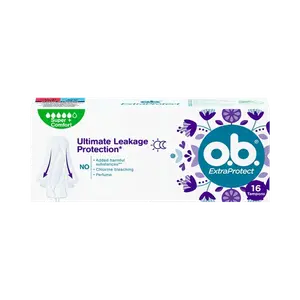 Гигиенические тампоны Super plus, 16 шт./1 упаковка. O.B. Extra protect