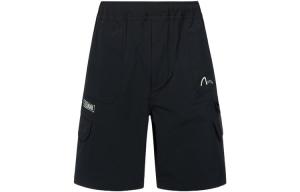 Повседневные шорты мужские черные Evisu, черный