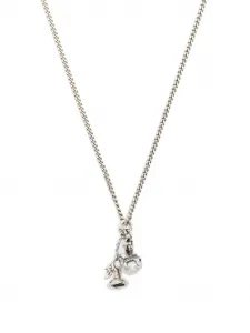 Колье с подвеской Emanuele Bicocchi, серебристый