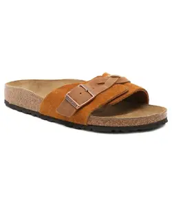 Плетеные тапочки Оита Narrow fit Birkenstock, коричневый