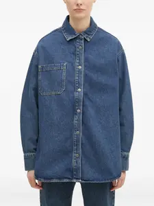 Джинсовая рубашка с карманом "Subway" Ksubi, синий