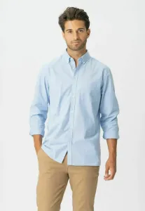Оригинальная оксфордская рубашка, отличающаяся высокими эксплуатационными характеристиками. Teeshoppen, Cashmere Blue